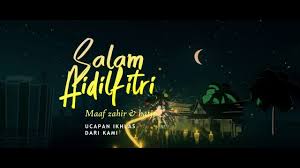 Jawaban ucapan selamat hari raya idul fitri islami. Selamat Hari Raya Aidilfitri 2020 Maaf Zahir Batin Salam Aidilfitri Pkp Youtube
