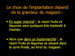 Ppt L Implantation Des Rayons En Grande Et Moyenne Surface Powerpoint Presentation Id 1409226