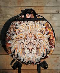 Steel Drum S Lion Soft Case Steel Drum Colorful Bags Fox Print