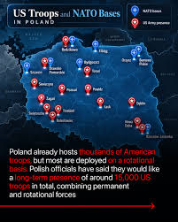 🇵🇱 Poland Offers the US $15,000 a Year for Every American Soldier 💰  Poland has offered to pay $15,000 annually for each US service member  stationed in the country, while also covering