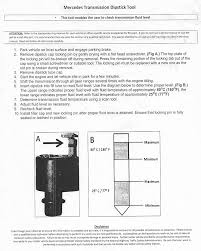 Details About Transmission Fluid Level Dipstick Tool Automatic Auto Tran Benz 1405891521 Pin