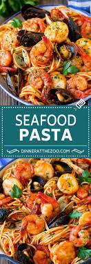 To some households (like ours) the only seafood that is served on a regular basis is the fish and shrimps. Seafood Pasta Recipe Dinner At The Zoo