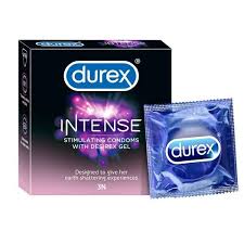 Durex Intense Condoms 3's - Ultimate Stimulation & Protection | Kogland