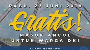 Jakarta memiliki beberapa nama seperti sunda kelapa selama. Hut Dki Besok Warga Jakarta Gratis Masuk Ancol