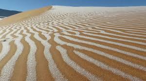 Check spelling or type a new query. Sahara Desert Rare Snowfall Leaves Extraordinary Pattern On Sand Dunes World News Sky News