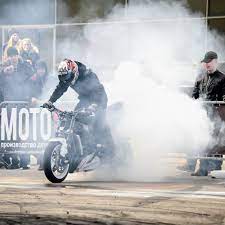 Burnout By Motobsk Honda Grom Stunts Mini Bike