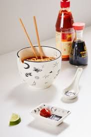 Noodle Set In 2020 Sushi Dishes Soy Sauce Dish Noodle Bowls