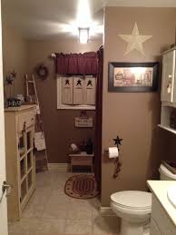 Graystone floor tiles generate a more polished appearance. Diy Country Bathroom Decor Ideas Novocom Top