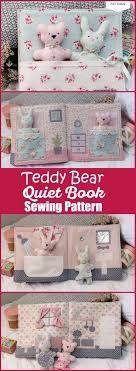A Digital Pattern To Make This Doll Story Book Including A Teddy Bear And Bunny Rabbit Each Page Sewing Patterns For Kids Sewing Projects For Kids Soft Book
