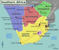 The country is bordered by botswana, zambia, and the orange river to the south marks the southern border of namibia to south africa. Wildlife Smuggling In Southern Africa Wikipedia