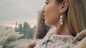 Sterling Silver Three Circles Dangle Earrings, Geometric Earrings, Long  Lightweight Earrings, Modern Earrings, Boho Earrings, Edgy Jewelry