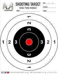 free printable shooting targets crooked bend