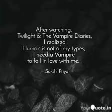 Concluded 8 seasons, 172 episodes. Vampire Love Quote Posted By Michelle Mercado