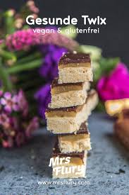 Twix Riegel Selber Machen Gesund Vegan Glutenfrei Mrs Flury Rezept Gesunde Desserts Snacks Gesund Naschen