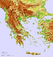 North greece, macedonia and albania 1882. Topographic Hillshade Map Of Balkan Peninsula Maps On The Web