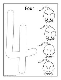 number coloring worksheets