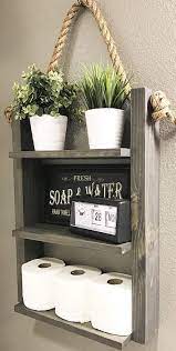 Amazon Com Bathroom Hanging Farmhouse Ladder Shelf With Rope 100 Handmade In Usa Handmade In today's video i'll be showing you how we made these beautiful wooden farmhouse shelves for our bathroom.