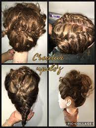 Had A Little Time At School To Do Some Hair Styles On Our Manikins Beautyschoolstudent Creative Hairstyles Hair Styles Beauty