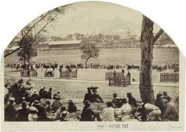Crowd At A Cricket Match In The Domain Sydney 1862 Mitchell Library State Library Of New South Wales H Australia History Garden History History Of Cricket