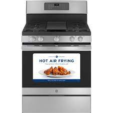 Maybe you would like to learn more about one of these? Ge 30 In 5 0 Cu Ft Gas Range With Self Cleaning Convection Oven And Air Fry In Stainless Steel Jgb735spss The Home Depot