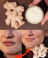 Ginger face mask for deep wrinkle removal