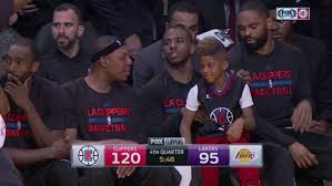 Christopher emmanuel paul is an american professional basketball player for the oklahoma city thunder of the national basketball association. Chris Paul S Son Was On The Bench While The Clippers Blew Out The Lakers Boosh Sports Buzzworthy Sports News