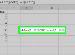 Disable protected view melalui trust center. Just Info Cara Menghitung Standar Eror Rata Rata Menggunakan Microsoft Excel