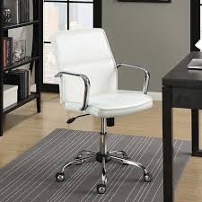 Esteem White Mid Back Office Chair 94 99 From Costco Ca Chair Chairs For Sale Office Chair