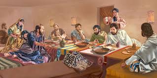 Mary Pours Perfumed Oil On Jesus Head While He Reclines At The Table Jesus Bible Pictures Life Of Jesus Christ