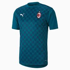 Welcome to ac milan official facebook page! Ac Milan Herren Stadium Drittes Trikot Deep Lagoon Gibraltar Sea Puma Fussball Clubs Puma Deutschland