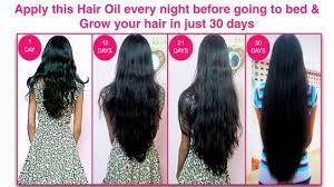 Apply This Hair Oil Every Night Before Going To Bed And Grow Your Hair In Just 30 Days Youtube Homemade Hair Products Homemade Hair Oil Hair Oil