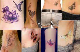 The butterfly is the symbol of whimsical, free flight. Pictures Cool Small Tattoos For Girls Small Butterfly Tattoo Designs