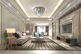 By delineating living zones, combining modern and traditional finishes, and installing a host of fabulous and functional touches, this room went from an empty shell to a wonderful home. 3d Rendering Wood Luxury And Modern Living Room And Dining Room Stock Photo Picture And Royalty Free Image Image 93857710