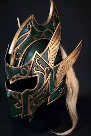 Elf Fantasy Leather Helmet Helmet Armor Elves Fantasy Fantasy Armor