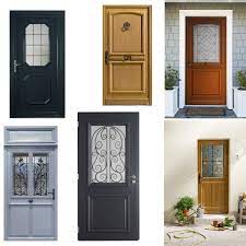 Porte vitre battants, en sapin, sans cadre, 2petit battant 4 porte 8 y. Ou Trouver Une Porte D Entree De Style Classique Madame Decore