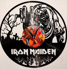 Iron Maiden Clock