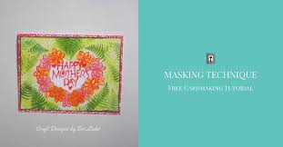 I go through each of the notecards, the supplies i used and give you tips for making them. Card Making Masking Technique Craft Designs By Eve Leder