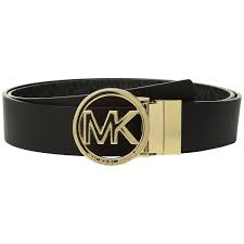 Women's designer belts for work or play go well beyond the traditional leather with steel buckles and holes. Michael Kors Michael Michael Kors Womens Fulton Reversible Leather Belt Black Gold X Large Walmart Com Walmart Com