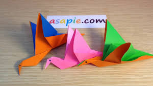 How do you make an origami bird out of paper? Origami Bird Instructions How To Make Origami Flapping Bird On Vimeo