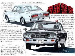 図説で愛でる劇中車 第1回 脇役なのに主役級の存在感があった ドラマ 西部警察の日産 セドリック グロリア セドリック 日産 セドリック 警察