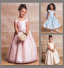 Children S Girls Lined Evening Or Lower Calf Length Dress Flower Girl Dress Klanningar For Barn Brudnabbsklanning