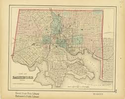 Another Awesome Map Of Baltimore 1857 Map Baltimore Map Baltimore