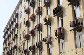 Many people choose to dry their clothes using a tumble dryer, but. Photo Special Where To Hang Up Wet Stuffs 11 Chinadaily Com Cn