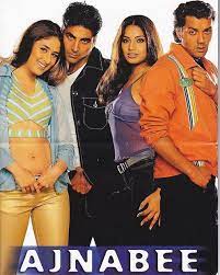 3 Likes 1 Comments Muvyz Com Muvyz On Instagram 17yearsofajnabee Akshaykumar Bobbydeol Kareena Bollywood Movie Posters Bollywood Movie Bipasha Basu