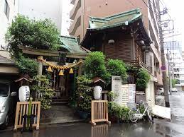 日本橋七福神 めぐり散歩 神社 看板 建築 境内