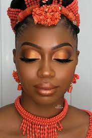 Maybe you would like to learn more about one of these? African Look Makeup Ideas Makeup For Black Skin Dark Skin Makeup Black Bridal Makeup