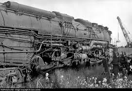 Railpictures Net Photo 1629 Chesapeake Ohio C O Steam 2 6 6 6 At Kaplan Scrapyard Chicago Illinois By Ju Steam Locomotive Railroad Photography Old Trains