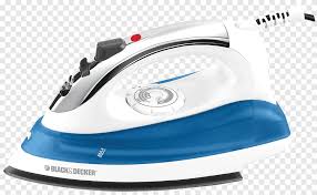 Smartsteam technology gives you total control in one dial, with temperature and steam settings for all types of fabrics. White And Blue Black Decker Clothes Flat Iron Clothes Iron Black Decker Steam Electricity Iron Box Electronics Small Appliance Png Pngegg