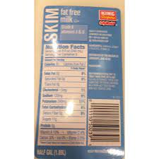 2,000 calories a day is used for general nutrition advice. Calories In 0 Fat Free Milk From Great Value