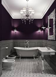 A purple and grey room can also have a warm atmosphere. Plum And Gray Design